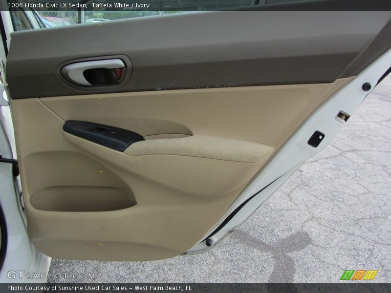 Taffeta White / Ivory 2006 Honda Civic LX Sedan