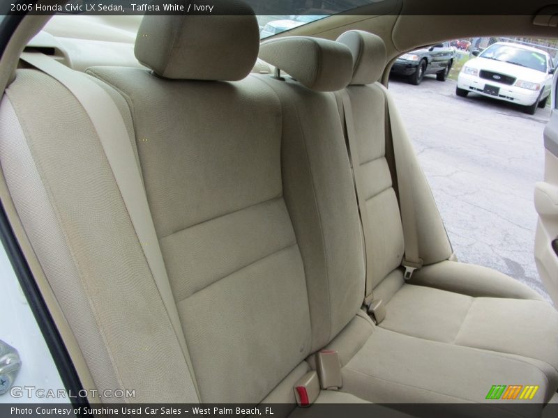 Taffeta White / Ivory 2006 Honda Civic LX Sedan