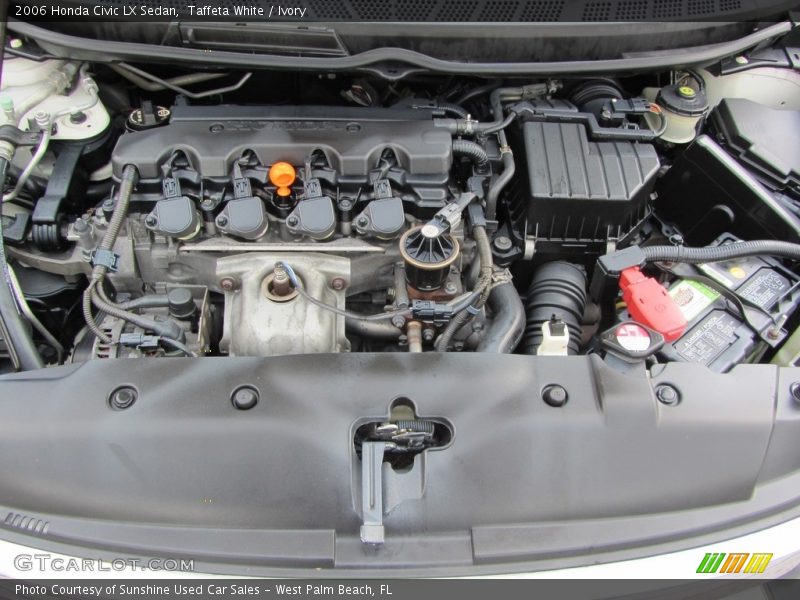 Taffeta White / Ivory 2006 Honda Civic LX Sedan