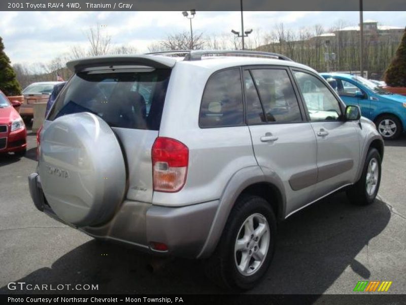 Titanium / Gray 2001 Toyota RAV4 4WD