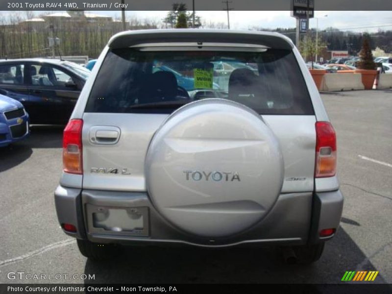Titanium / Gray 2001 Toyota RAV4 4WD