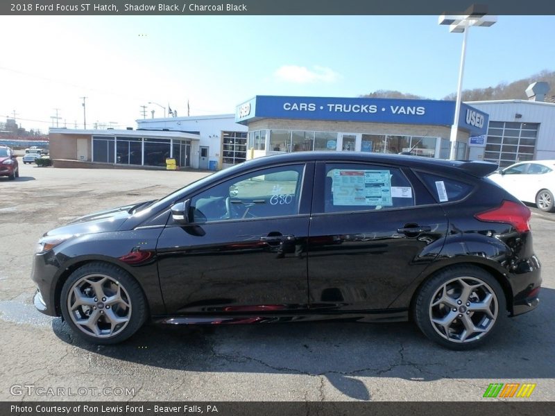 Shadow Black / Charcoal Black 2018 Ford Focus ST Hatch