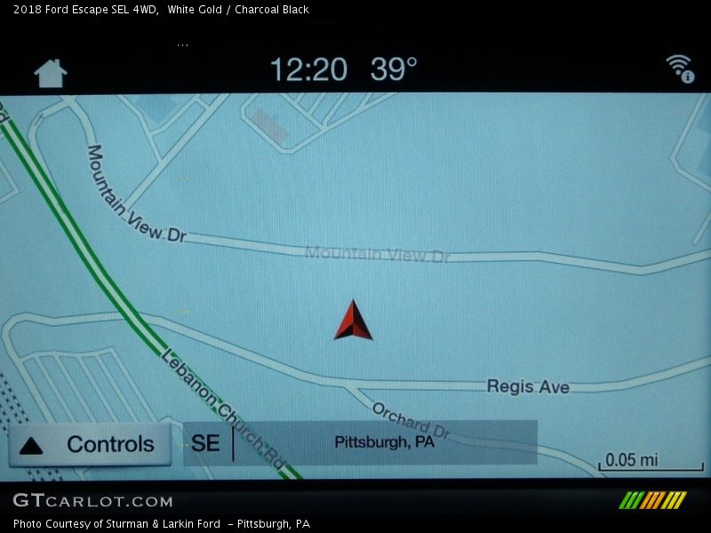 White Gold / Charcoal Black 2018 Ford Escape SEL 4WD