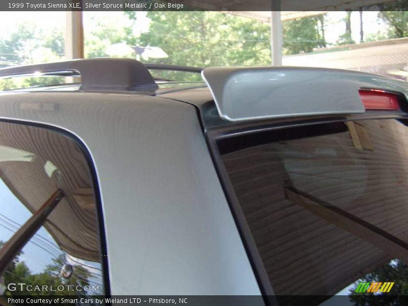 Silver Spruce Metallic / Oak Beige 1999 Toyota Sienna XLE