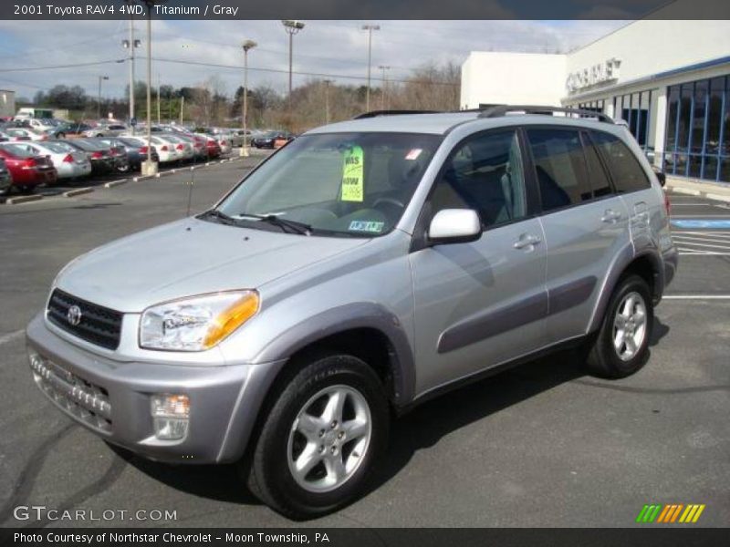 Titanium / Gray 2001 Toyota RAV4 4WD