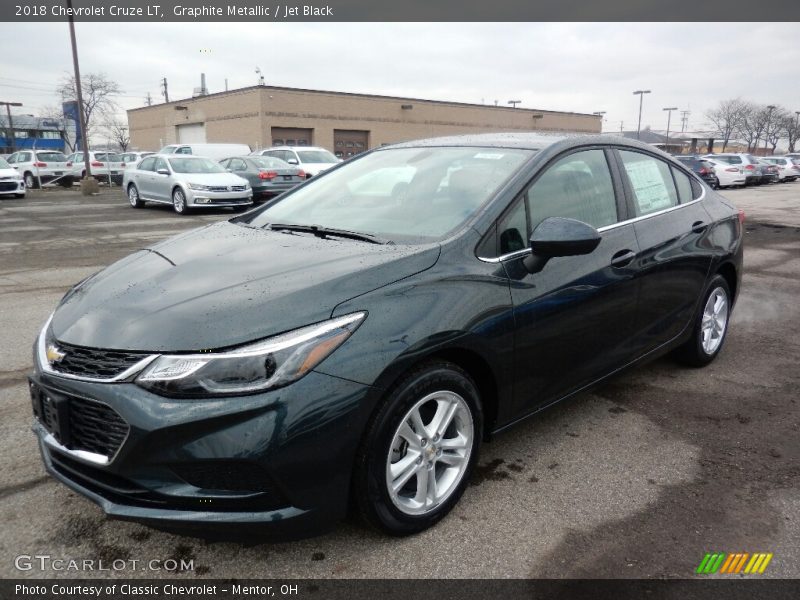 Graphite Metallic / Jet Black 2018 Chevrolet Cruze LT