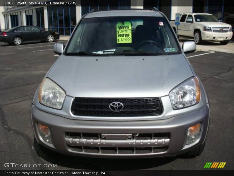 Titanium / Gray 2001 Toyota RAV4 4WD