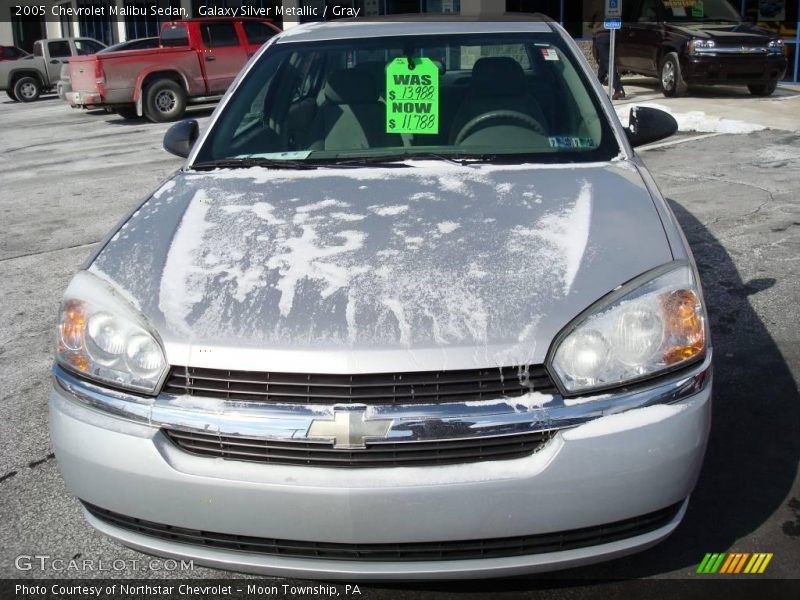 Galaxy Silver Metallic / Gray 2005 Chevrolet Malibu Sedan