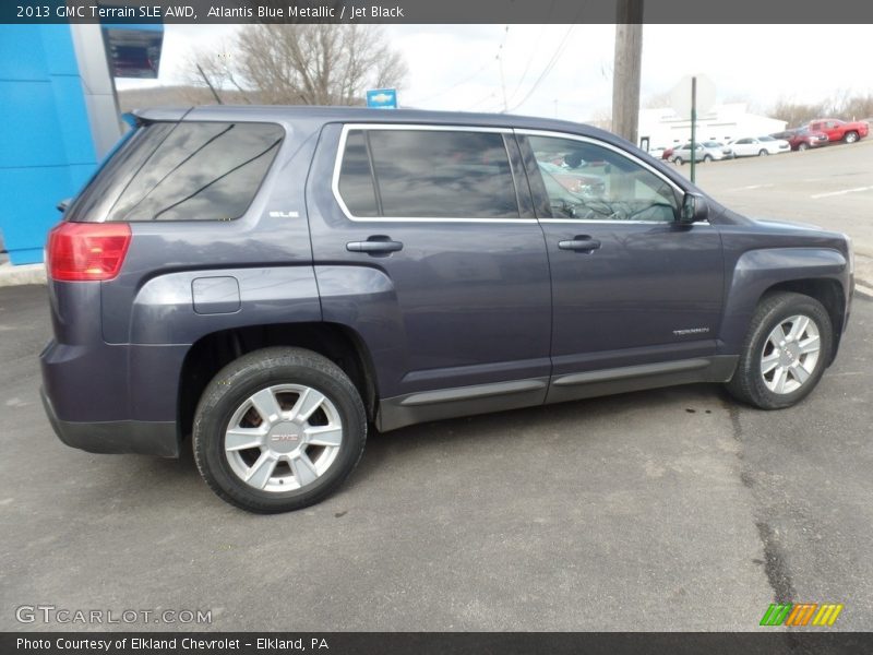 Atlantis Blue Metallic / Jet Black 2013 GMC Terrain SLE AWD