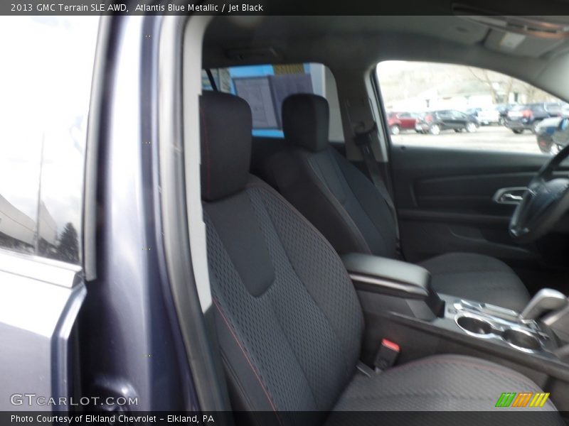 Atlantis Blue Metallic / Jet Black 2013 GMC Terrain SLE AWD