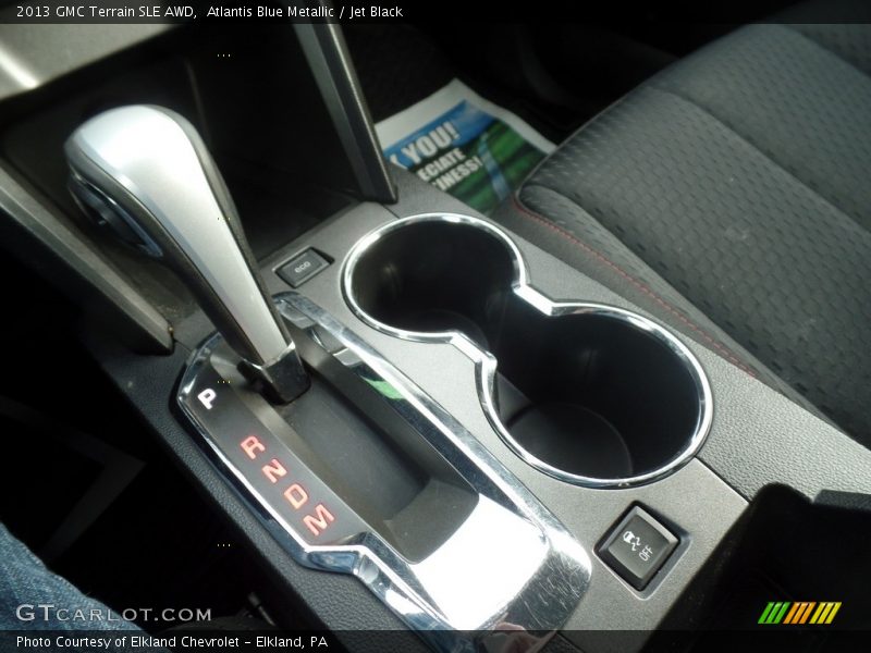 Atlantis Blue Metallic / Jet Black 2013 GMC Terrain SLE AWD