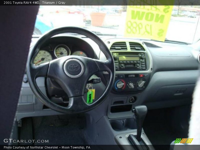 Titanium / Gray 2001 Toyota RAV4 4WD