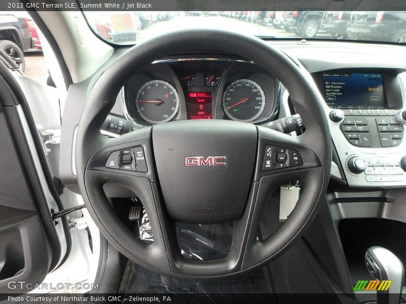 Summit White / Jet Black 2013 GMC Terrain SLE