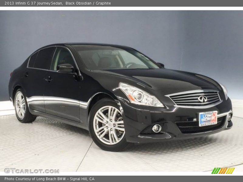 Black Obsidian / Graphite 2013 Infiniti G 37 Journey Sedan