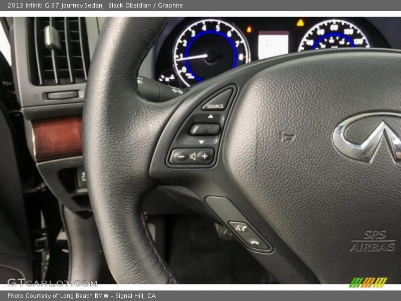 Black Obsidian / Graphite 2013 Infiniti G 37 Journey Sedan