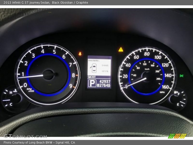 Black Obsidian / Graphite 2013 Infiniti G 37 Journey Sedan