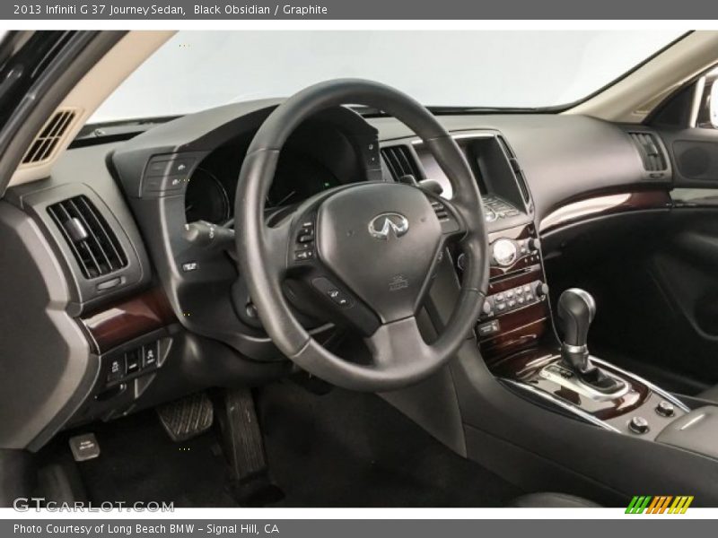 Black Obsidian / Graphite 2013 Infiniti G 37 Journey Sedan
