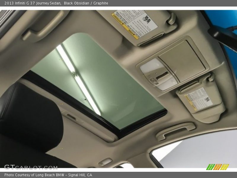 Black Obsidian / Graphite 2013 Infiniti G 37 Journey Sedan