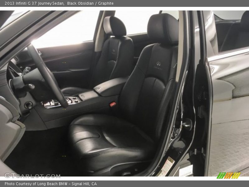 Black Obsidian / Graphite 2013 Infiniti G 37 Journey Sedan