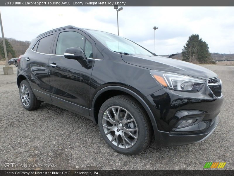 Ebony Twilight Metallic / Ebony 2018 Buick Encore Sport Touring AWD