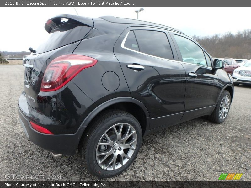 Ebony Twilight Metallic / Ebony 2018 Buick Encore Sport Touring AWD