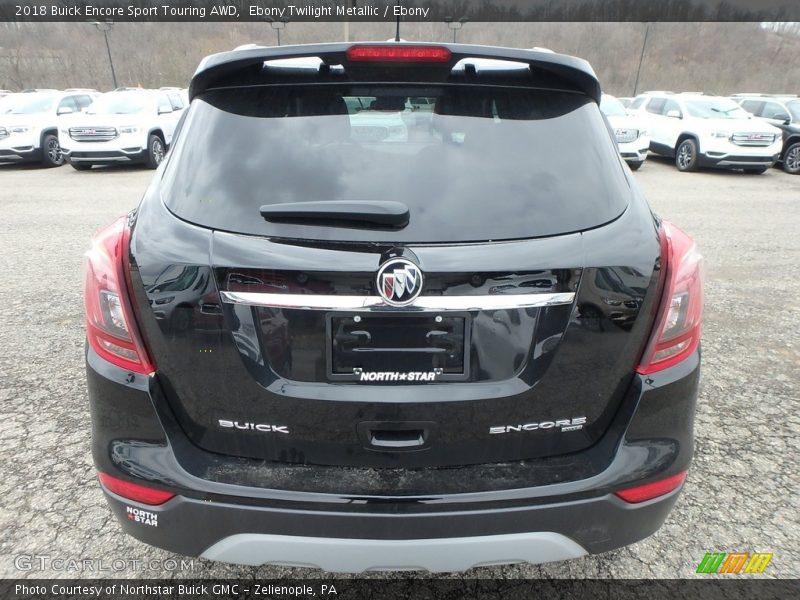 Ebony Twilight Metallic / Ebony 2018 Buick Encore Sport Touring AWD