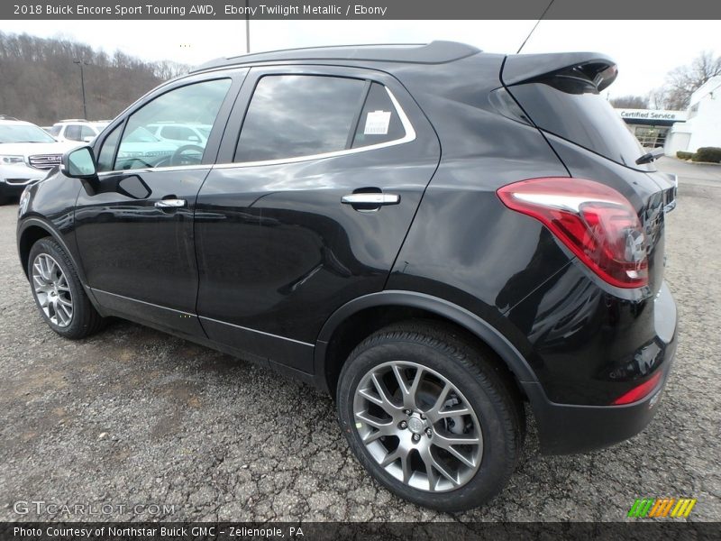Ebony Twilight Metallic / Ebony 2018 Buick Encore Sport Touring AWD