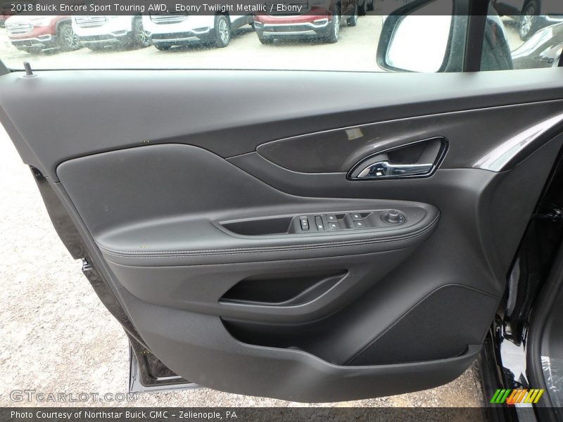 Ebony Twilight Metallic / Ebony 2018 Buick Encore Sport Touring AWD