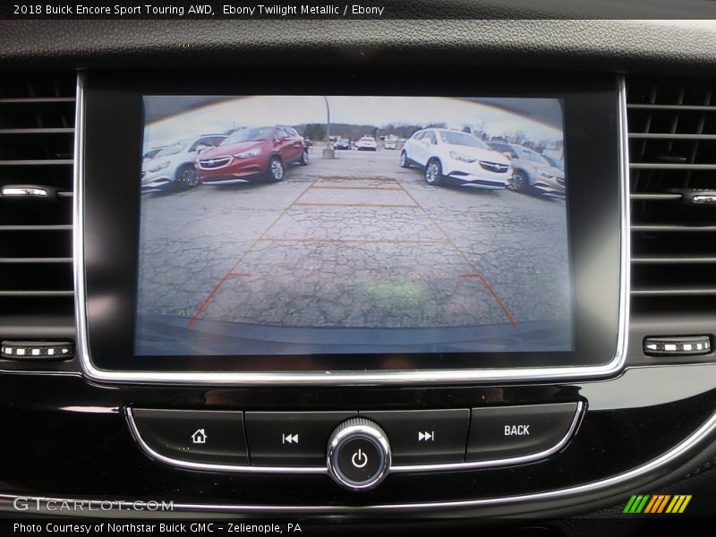 Ebony Twilight Metallic / Ebony 2018 Buick Encore Sport Touring AWD
