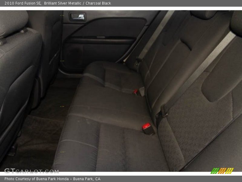 Brilliant Silver Metallic / Charcoal Black 2010 Ford Fusion SE