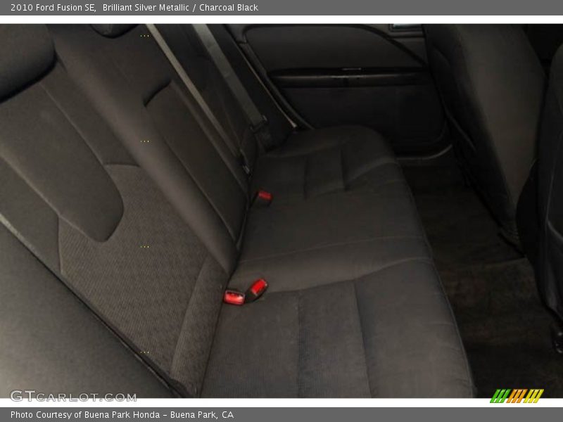 Brilliant Silver Metallic / Charcoal Black 2010 Ford Fusion SE
