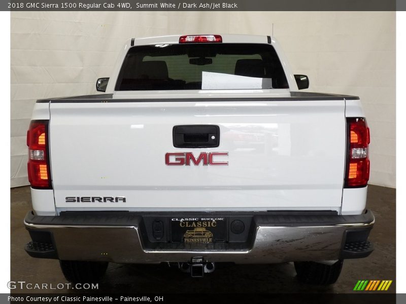 Summit White / Dark Ash/Jet Black 2018 GMC Sierra 1500 Regular Cab 4WD