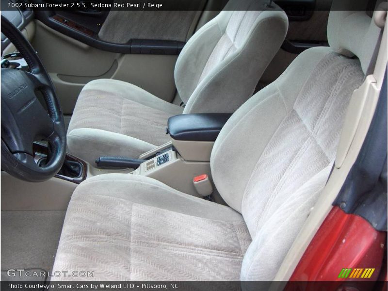 Sedona Red Pearl / Beige 2002 Subaru Forester 2.5 S