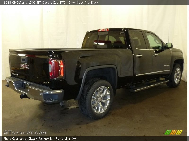 Onyx Black / Jet Black 2018 GMC Sierra 1500 SLT Double Cab 4WD