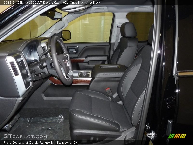 Onyx Black / Jet Black 2018 GMC Sierra 1500 SLT Double Cab 4WD