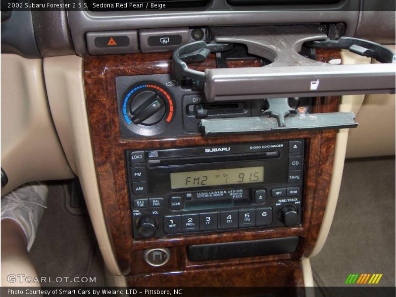 Sedona Red Pearl / Beige 2002 Subaru Forester 2.5 S
