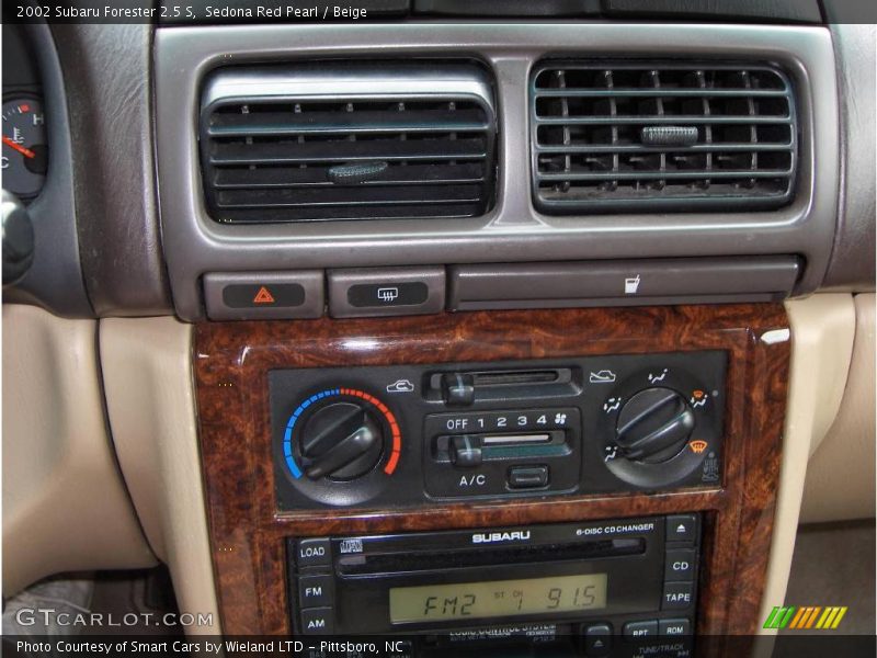 Sedona Red Pearl / Beige 2002 Subaru Forester 2.5 S