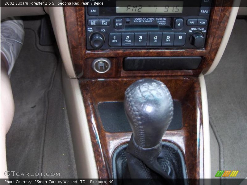 Sedona Red Pearl / Beige 2002 Subaru Forester 2.5 S
