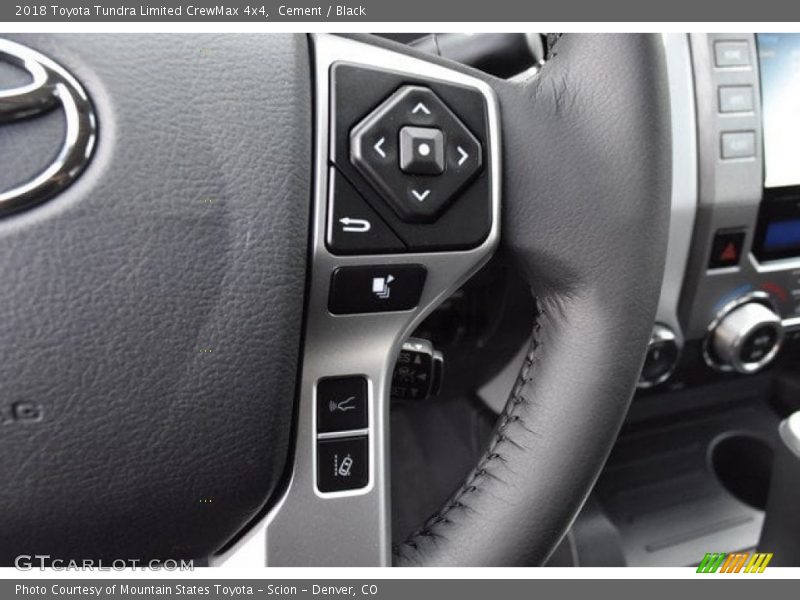 Cement / Black 2018 Toyota Tundra Limited CrewMax 4x4