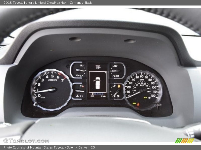 Cement / Black 2018 Toyota Tundra Limited CrewMax 4x4