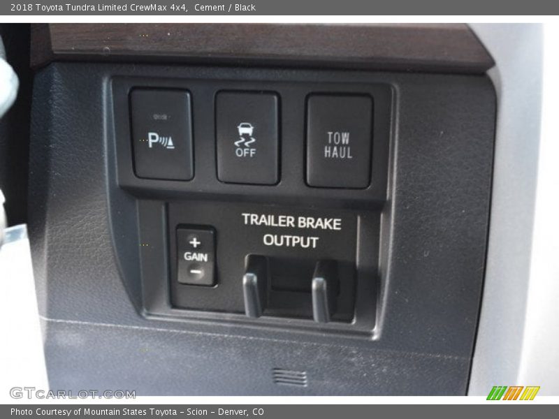 Cement / Black 2018 Toyota Tundra Limited CrewMax 4x4