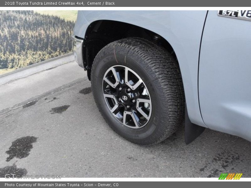 Cement / Black 2018 Toyota Tundra Limited CrewMax 4x4