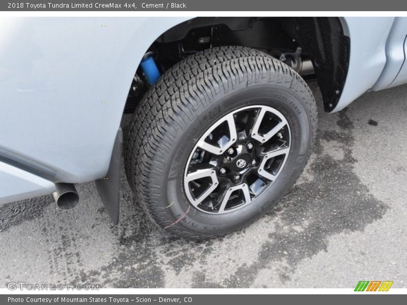 Cement / Black 2018 Toyota Tundra Limited CrewMax 4x4