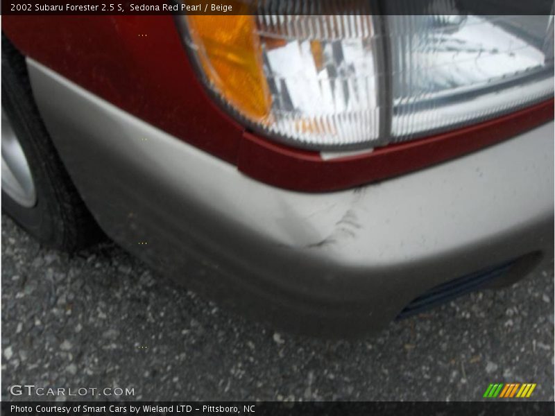 Sedona Red Pearl / Beige 2002 Subaru Forester 2.5 S