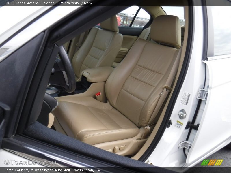 Taffeta White / Ivory 2012 Honda Accord SE Sedan