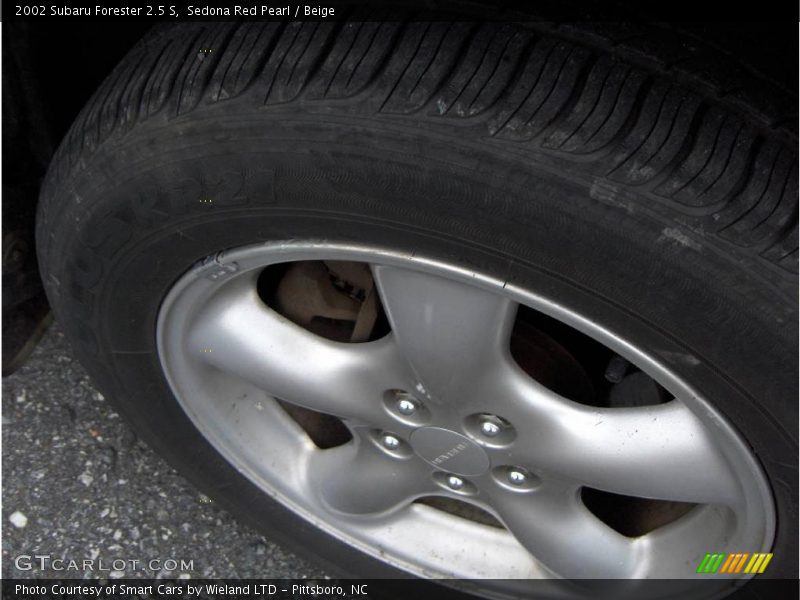 Sedona Red Pearl / Beige 2002 Subaru Forester 2.5 S
