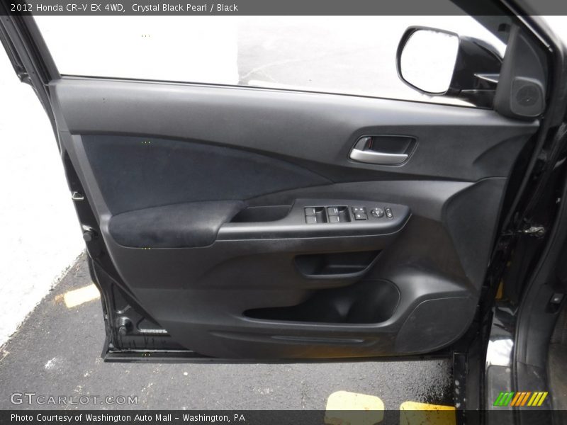 Crystal Black Pearl / Black 2012 Honda CR-V EX 4WD