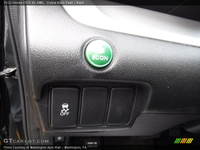 Crystal Black Pearl / Black 2012 Honda CR-V EX 4WD
