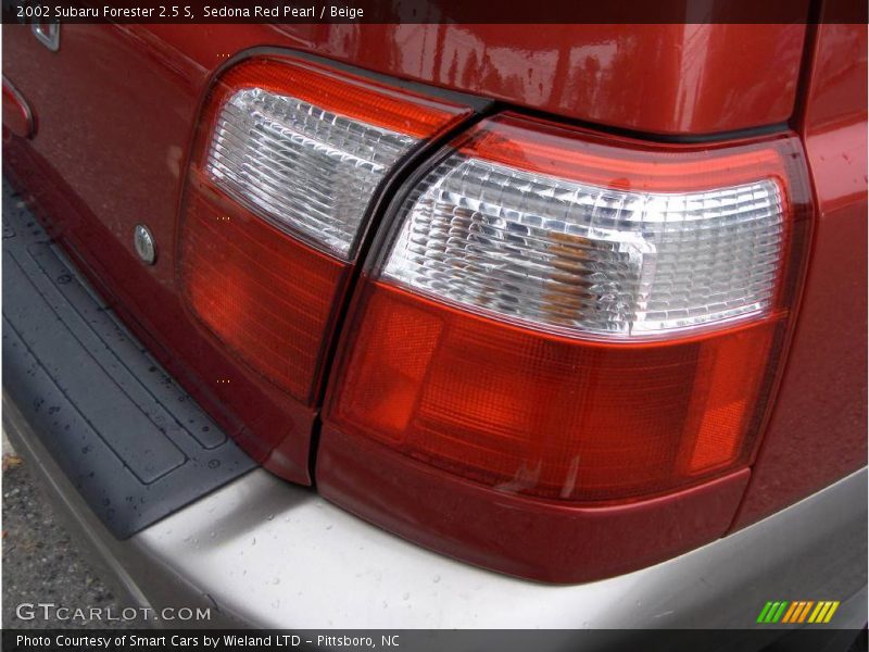 Sedona Red Pearl / Beige 2002 Subaru Forester 2.5 S
