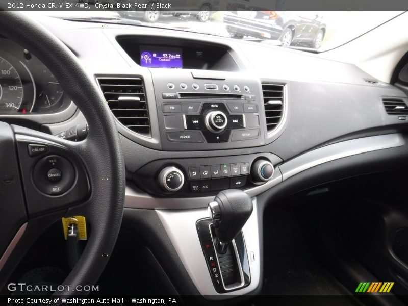 Crystal Black Pearl / Black 2012 Honda CR-V EX 4WD